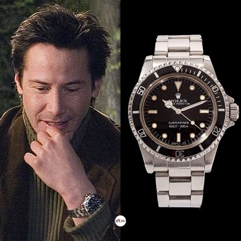 rolex submariner keanu|keanu reeves Rolex.